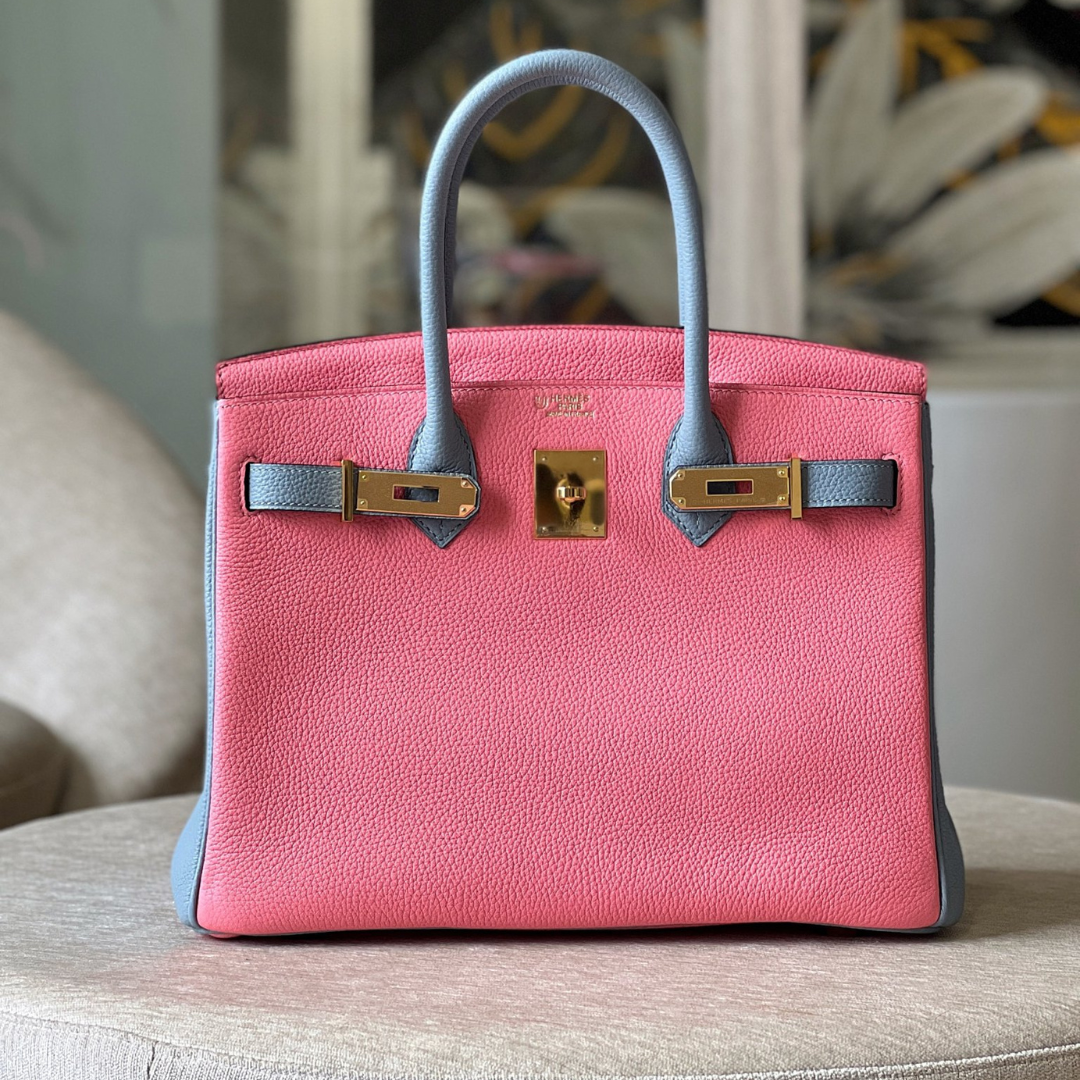Hermes Birkin 30 Togo Ghw Replica 11 Handbags Pink With Lock Gold 30cm