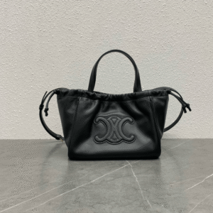 Celine Cabas Black Women’s Handbag Super Fake Soft Leather 22x17x15cm