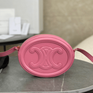 Celine Mini Handbag Super Fake Pink Smooth Leather 16×12.5x4cm
